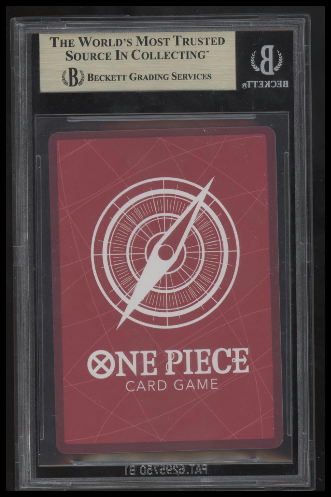 Donquixote Doflamingo ALT ART One Piece Kingdoms of Intrigue #OP04019 BGS 10.0 - Back
