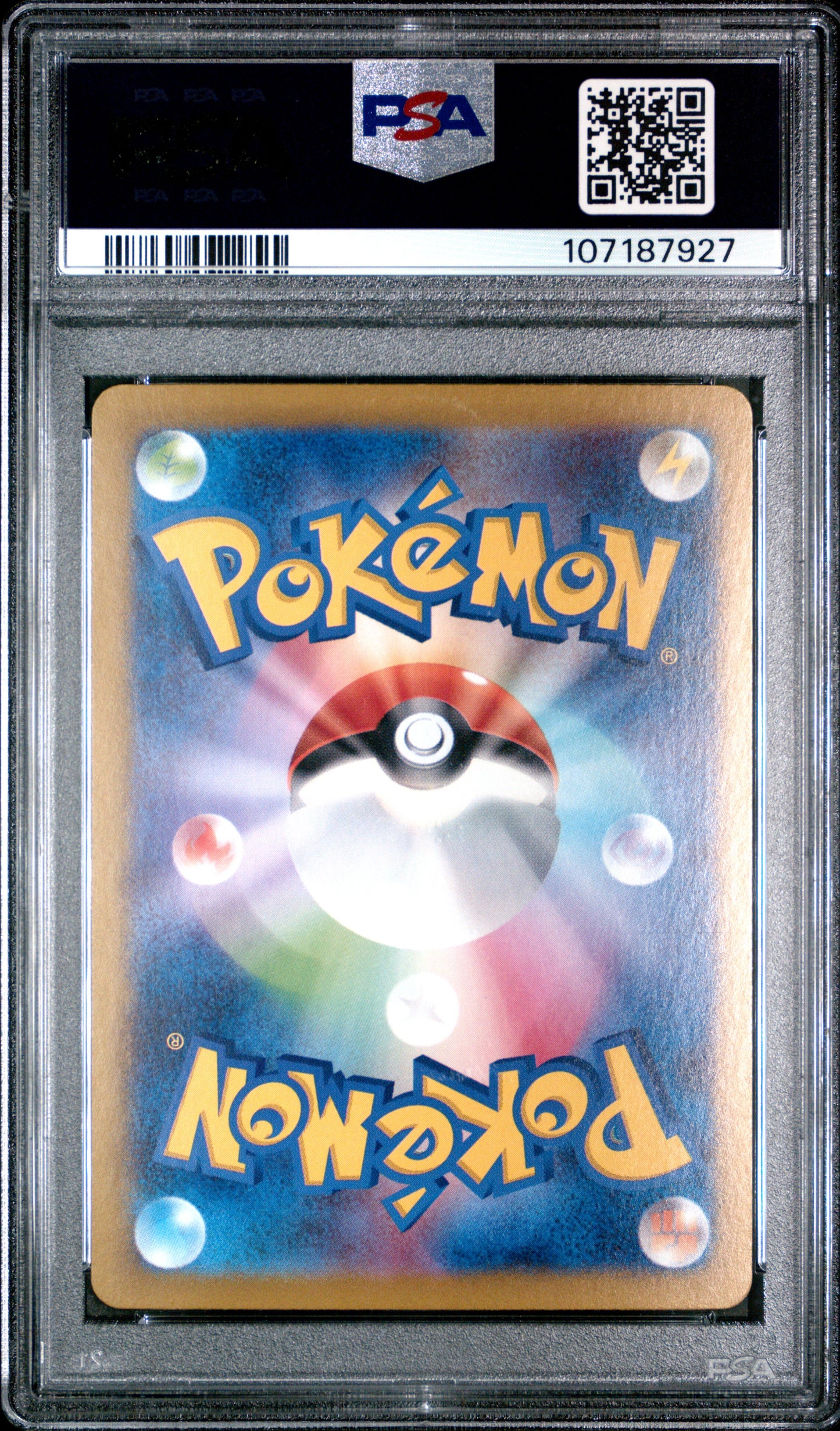 Eevee Ex 2024 Pokemon Japanese -Terastal Special Art Rare PSA 10 - Back
