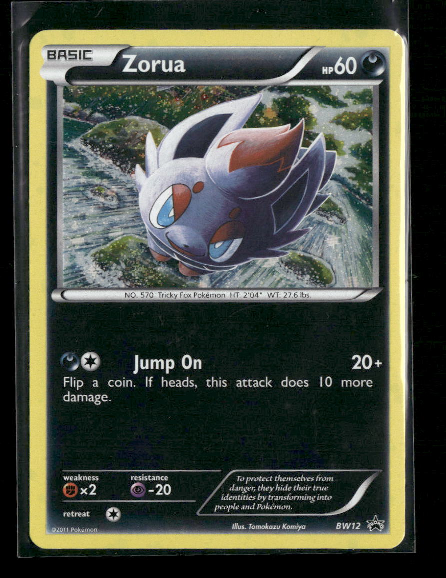 Zorua Black and White Promos #BW12 - Front
