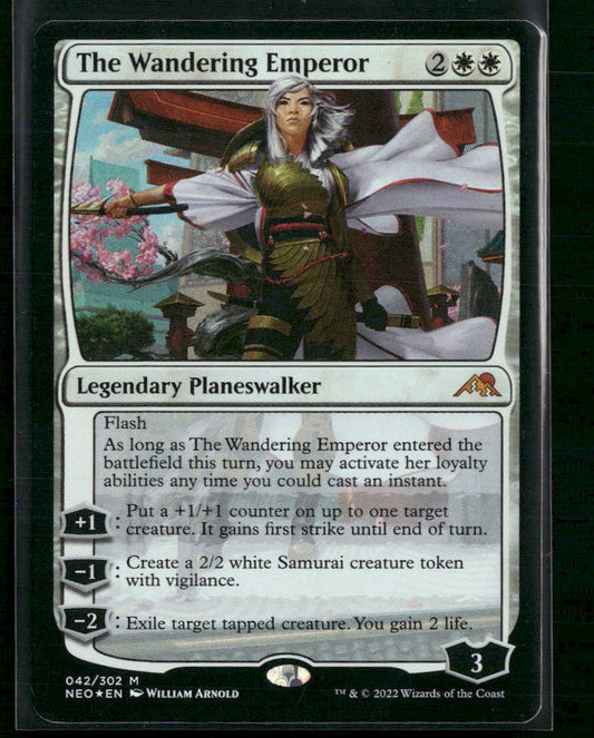 The Wandering Emperor Kamigawa: Neon Dynasty #42 - Front