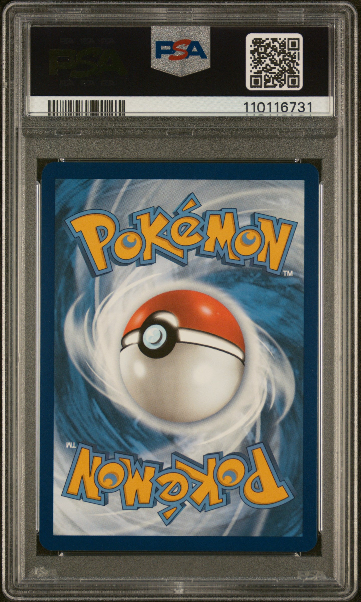 Feebas 2024 Pokemon Ssp En-Surging Sparks #198 Illustration Rare PSA 10 - Back