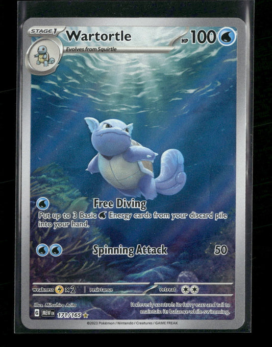 Wartortle SV: Scarlet & Violet 151 #171/165 - Front