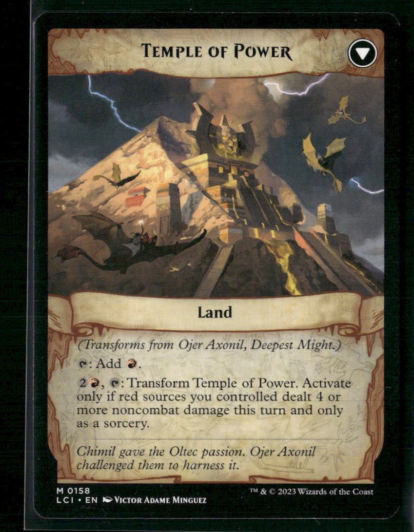 Ojer Axonil, Deepest Might The Lost Caverns of Ixalan #158 - Back