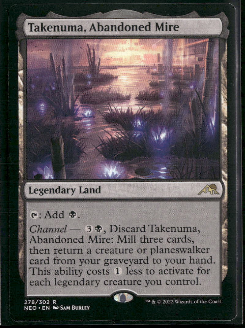 Takenuma, Abandoned Mire Kamigawa: Neon Dynasty #278 - Front