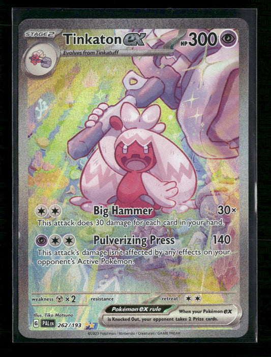 Tinkaton ex SV02: Paldea Evolved #262/193 - Front