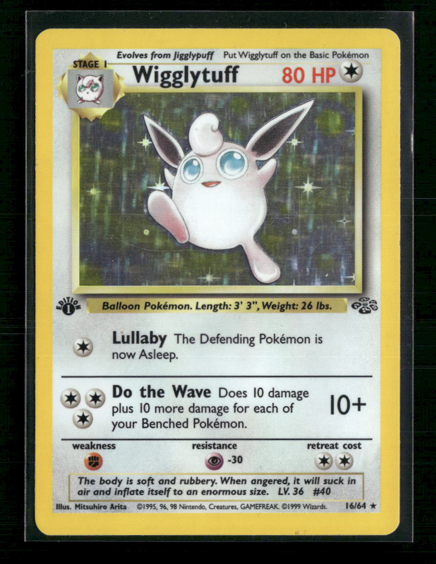 Wigglytuff (16) Jungle #16/64 - Front