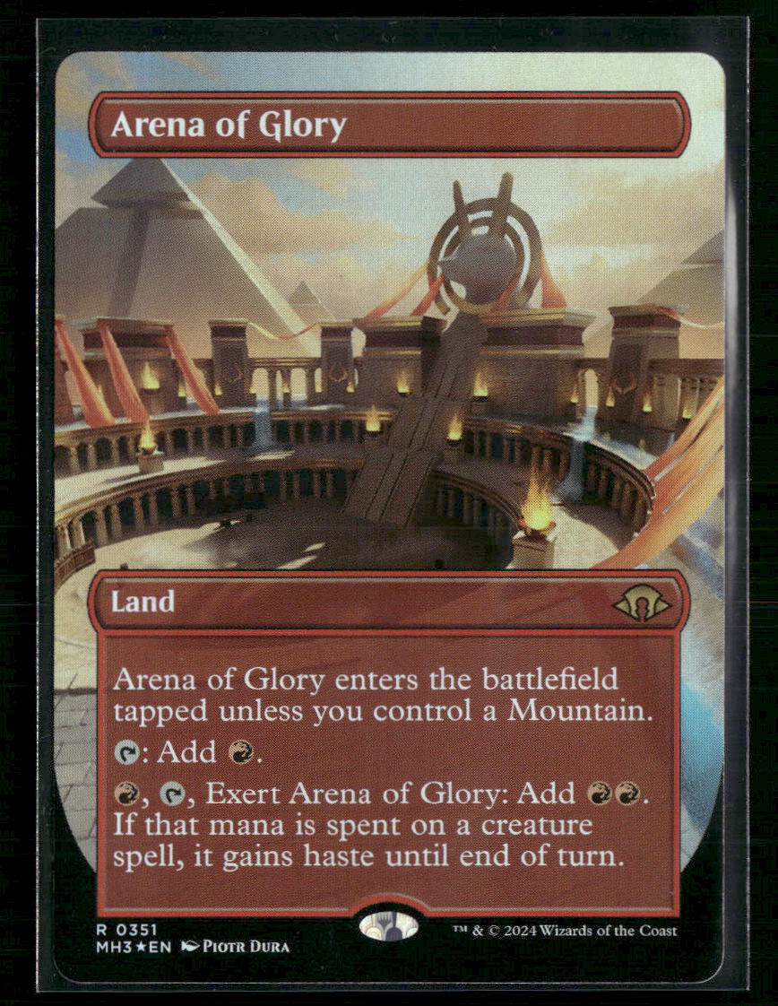 Arena of Glory (Borderless) Modern Horizons 3 #351 Foil - Front