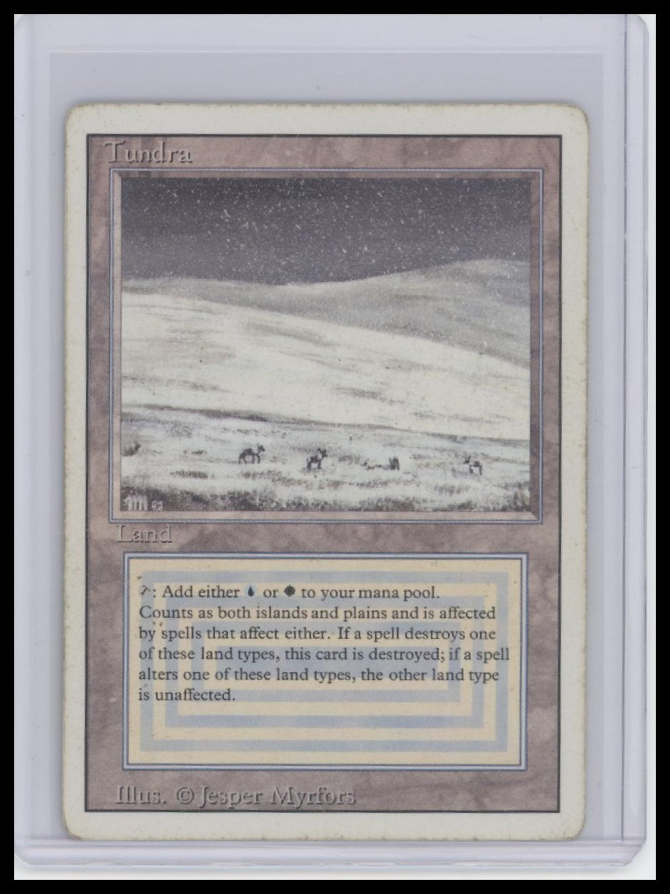 MTG: Tundra Revised Edition - Front