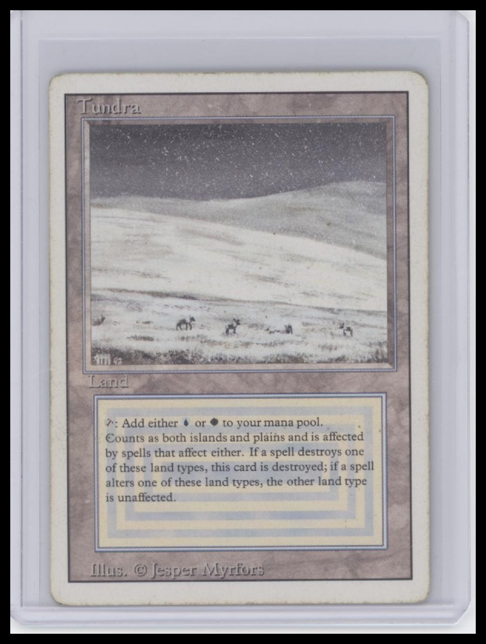 MTG: Tundra Revised Edition - Front
