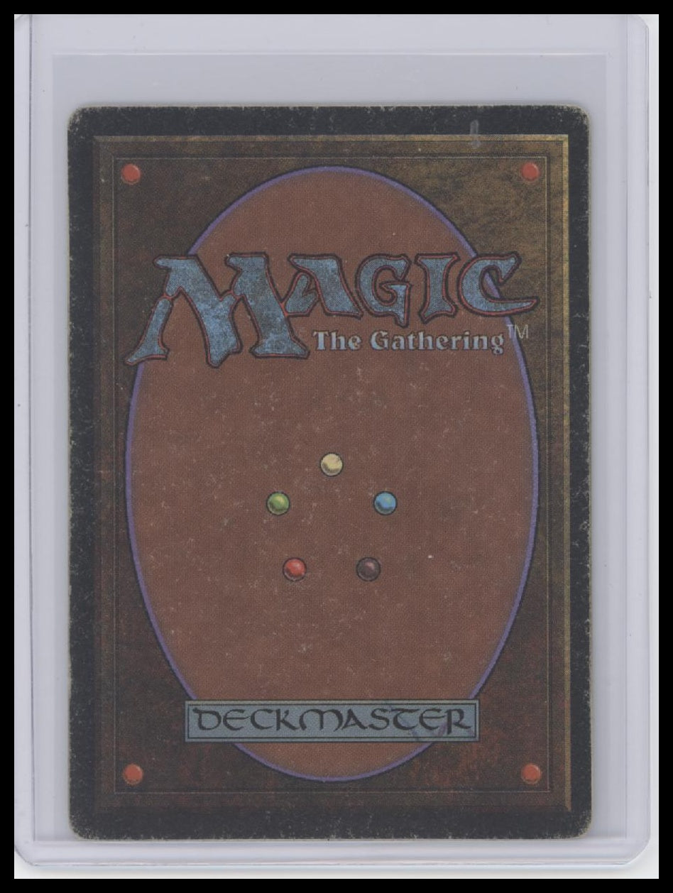 MTG Volcanic Island Revised Edition - Back