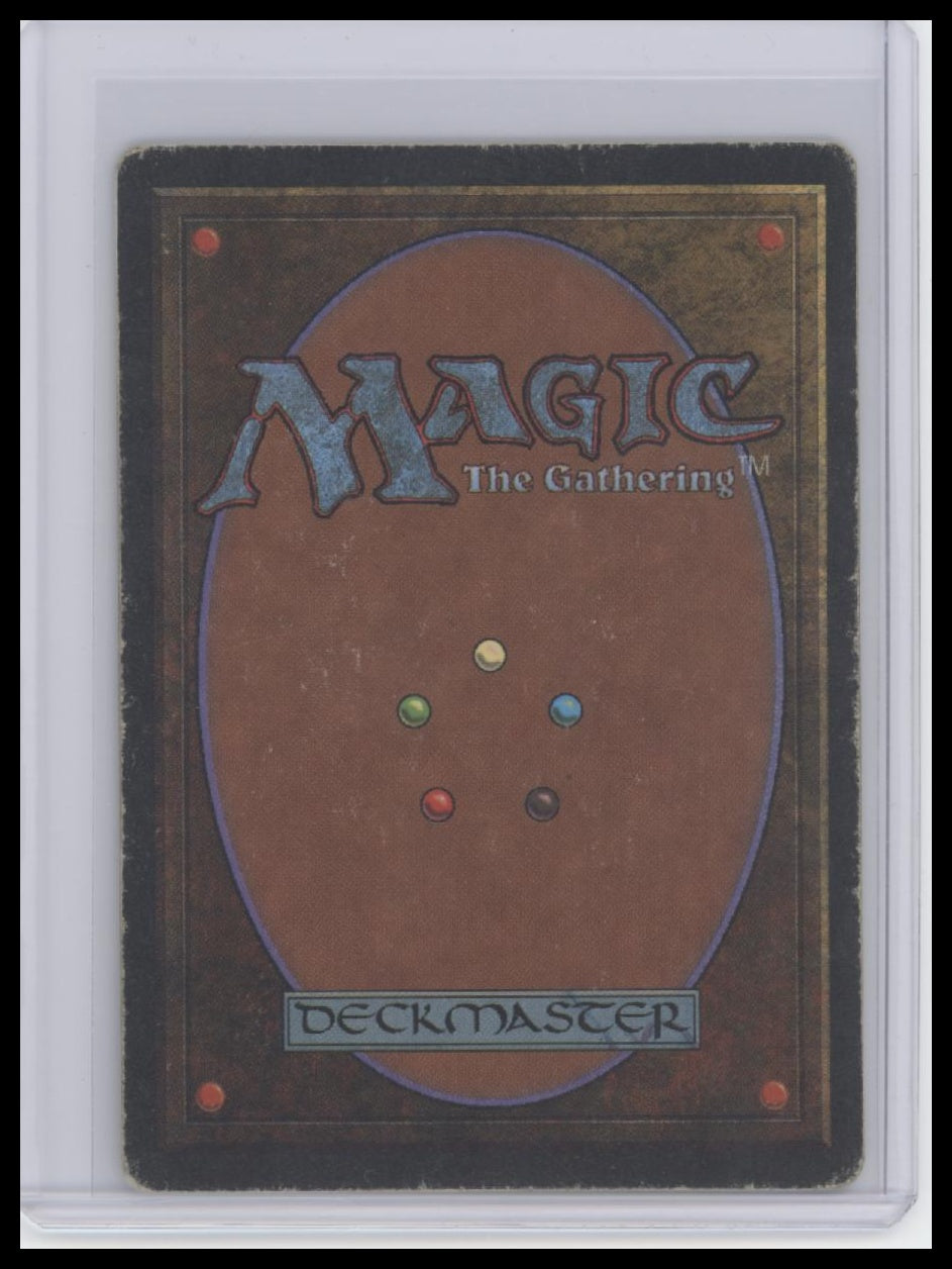 MTG Volcanic Island Revised Edition - Back