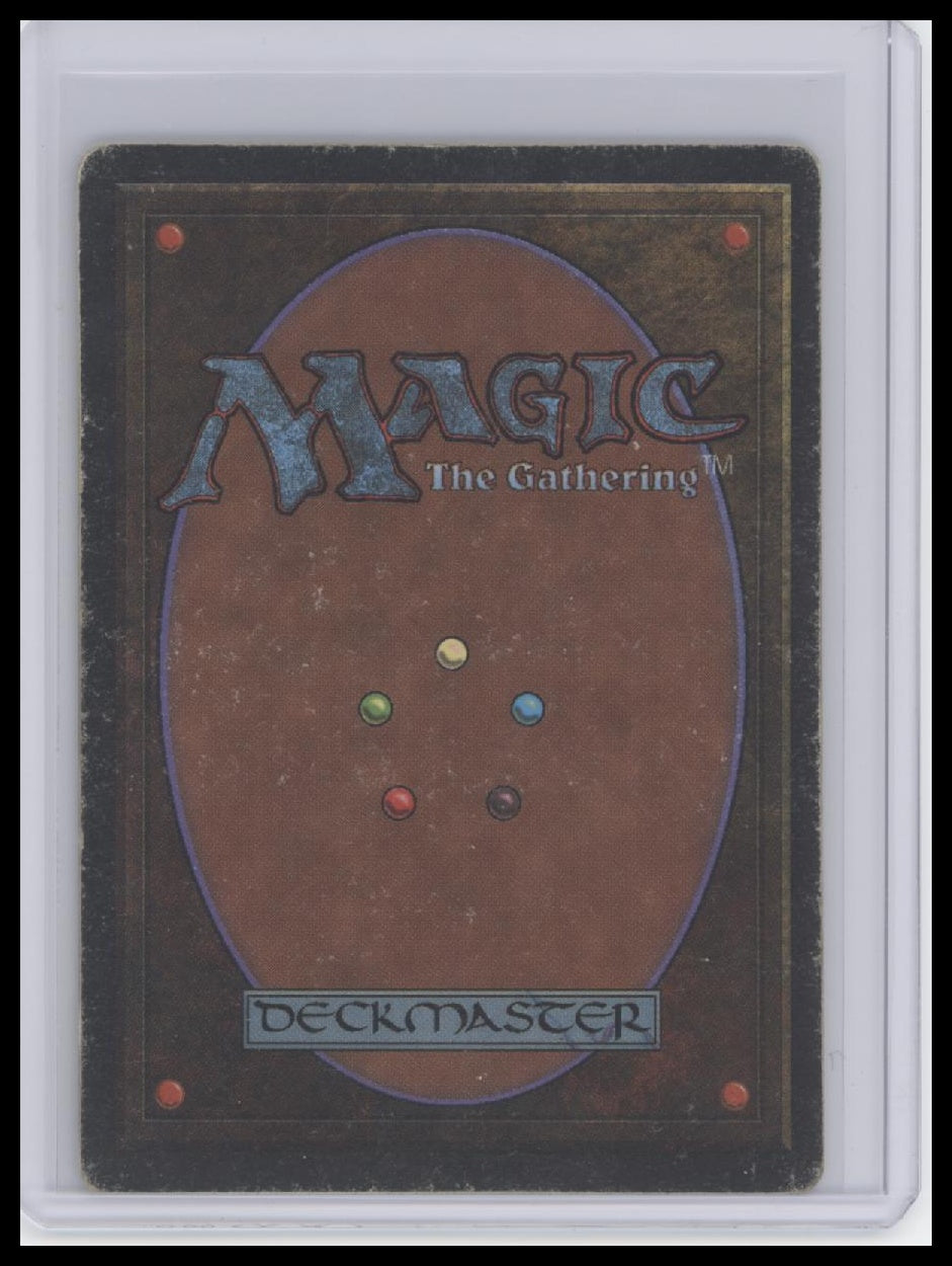 MTG Volcanic Island Revised Edition - Back