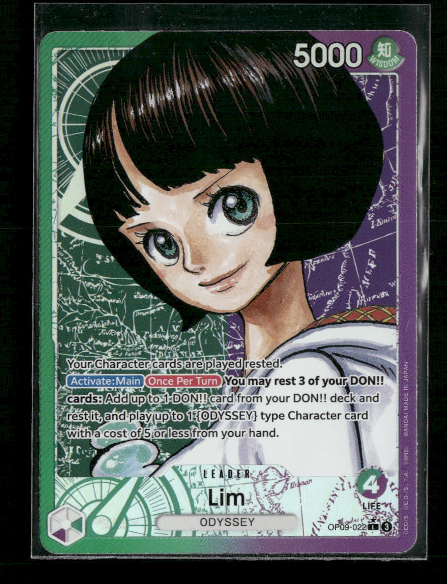 Lim (022) (Parallel) Emperors in the New World #OP09-022 - Front