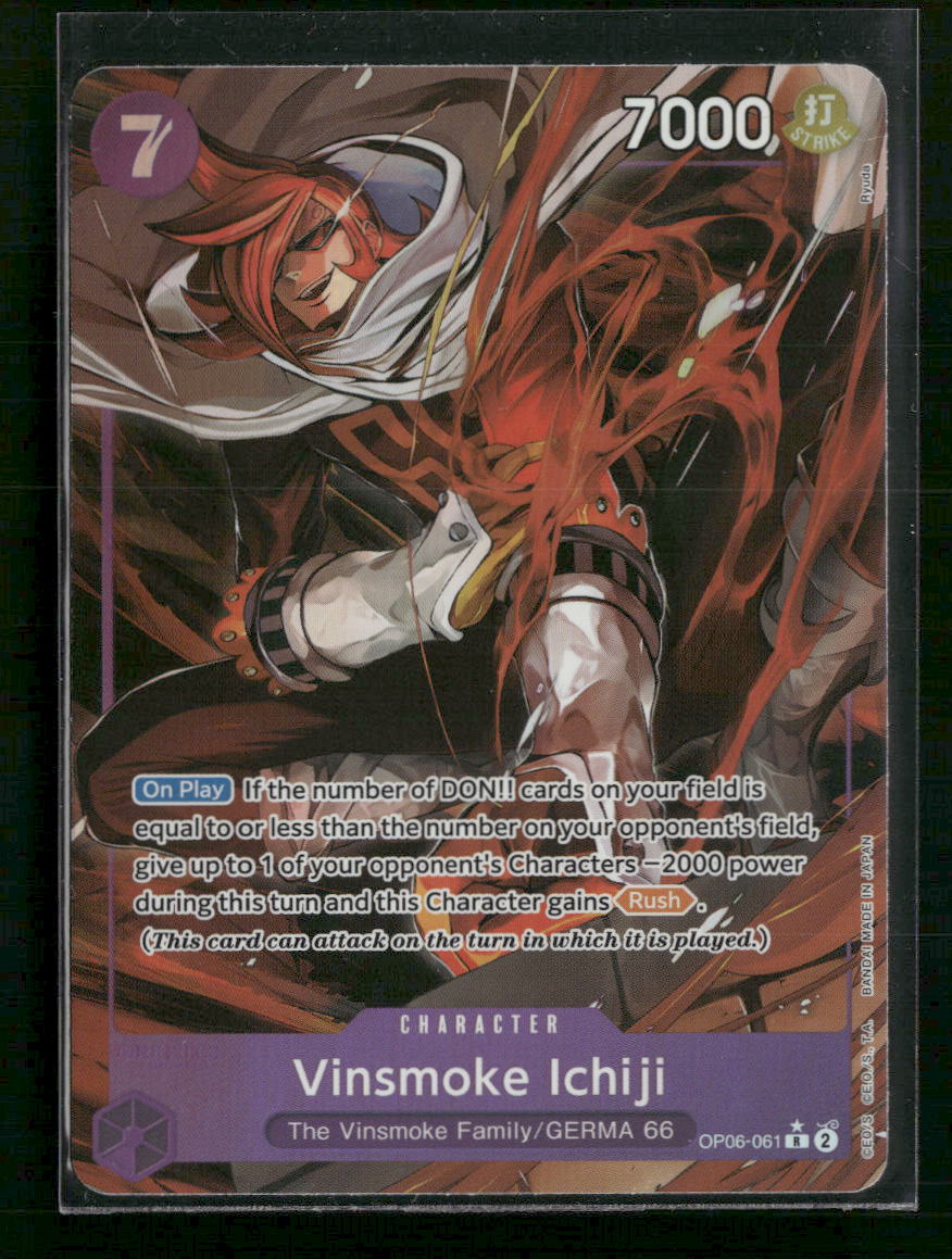 Vinsmoke Ichiji (061) (Alternate Art) Wings of the Captain #OP06-061 - Front