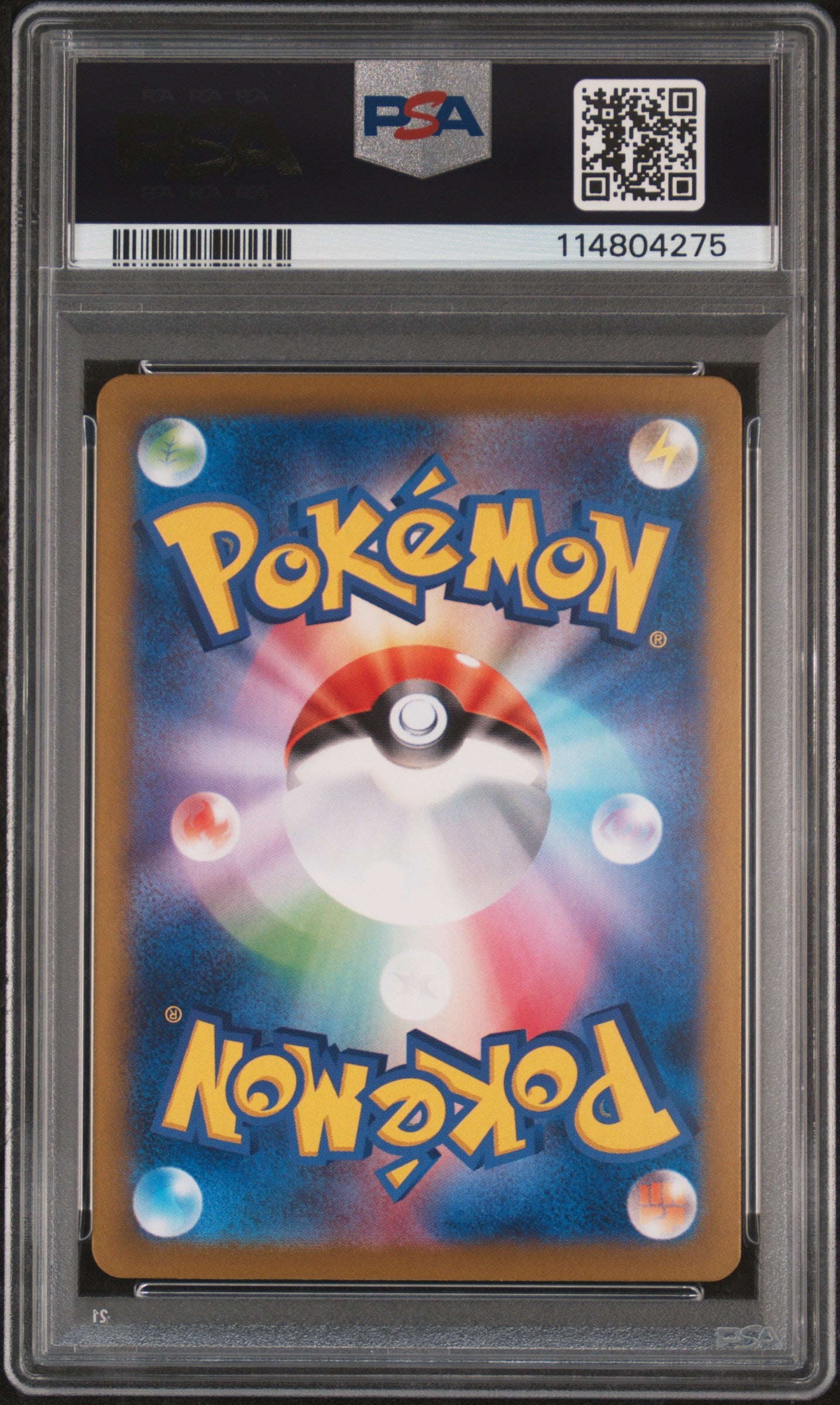 Iono'S Bellibolt Ex Japanese Battle Partners #125 Special Art Rare PSA 10 - Back