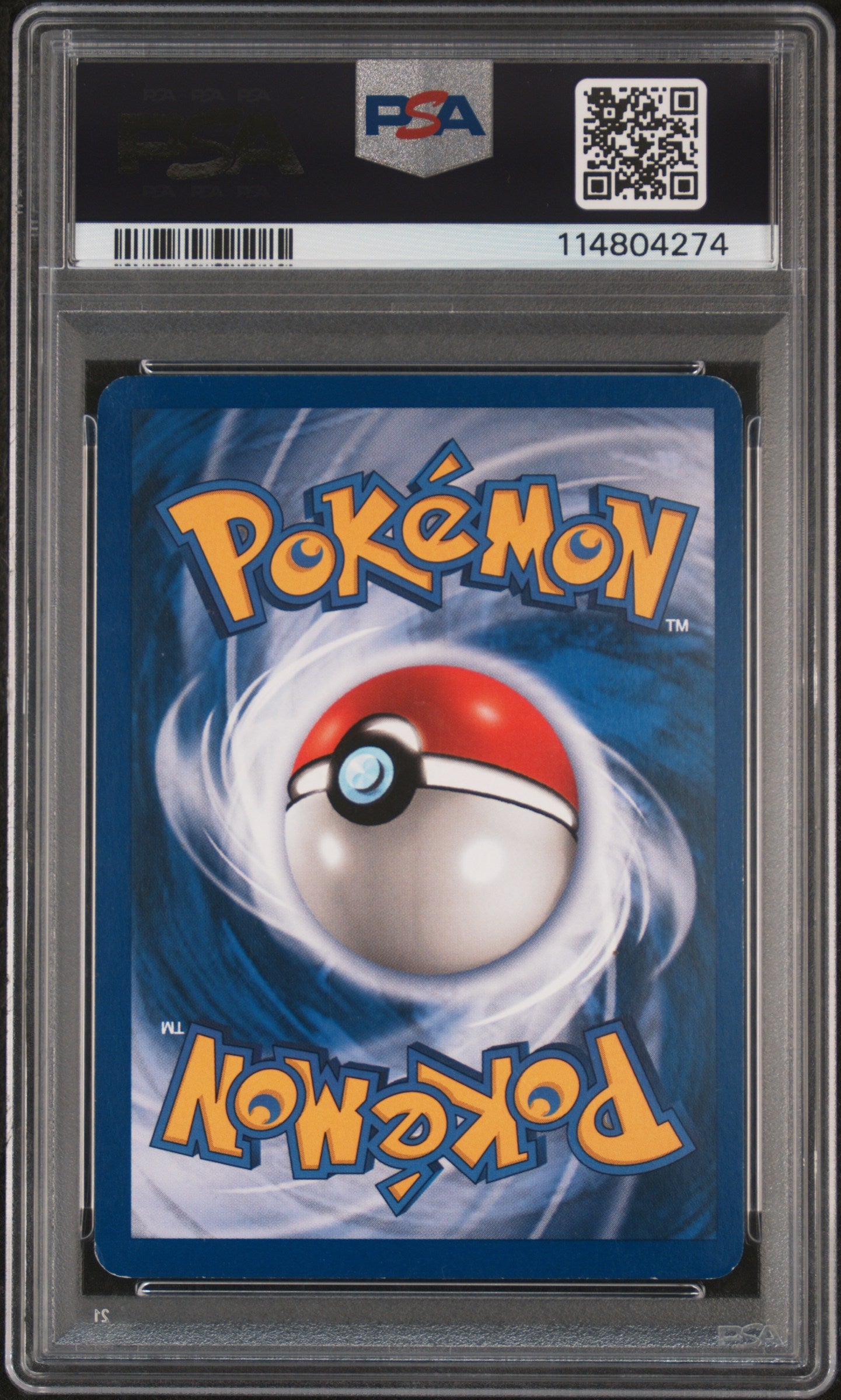 Dark Dugtrio-Holo 2000 Pokemon Rocket #6 1st Edition PSA 5 - Back