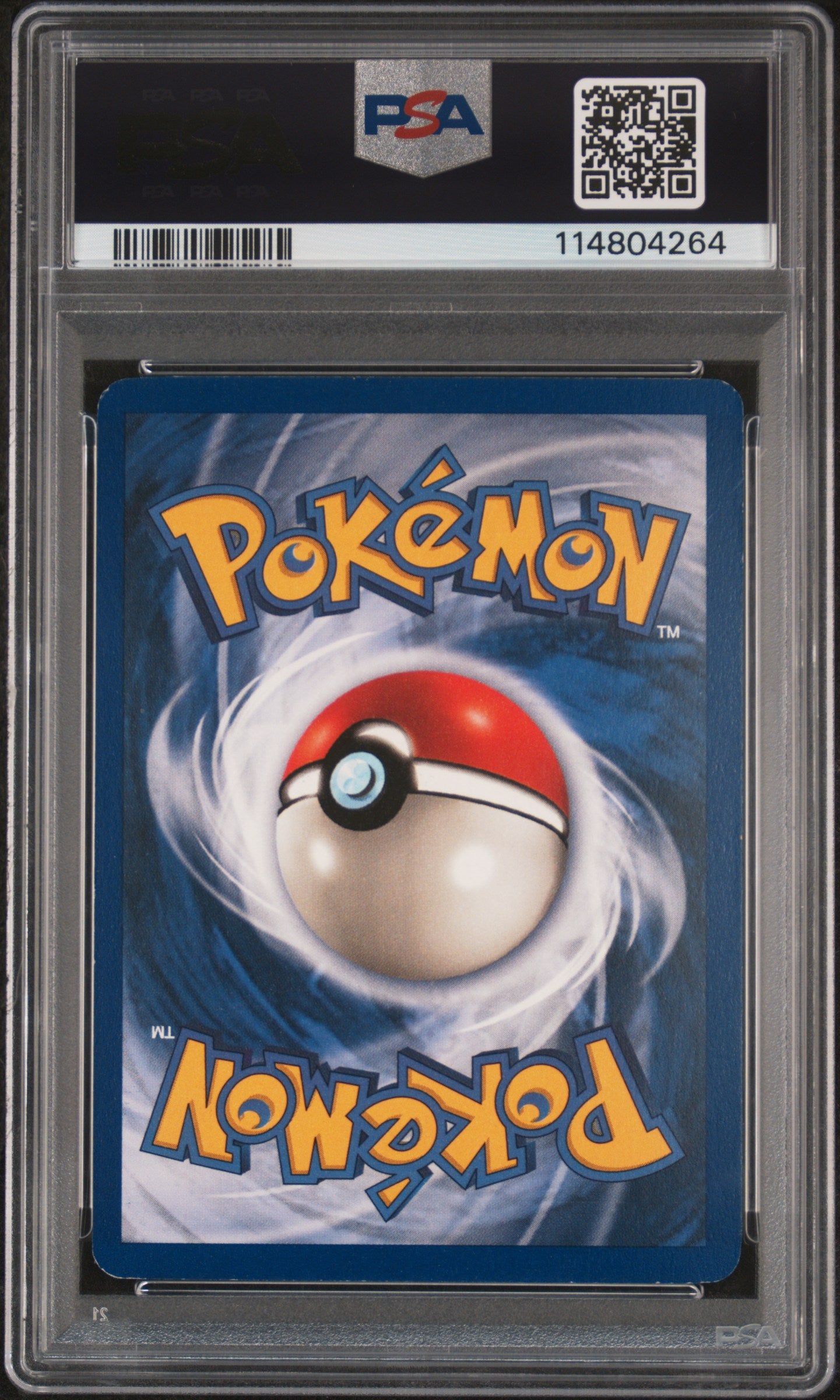 Gyarados-Holo 1999 Pokemon Game #6 PSA 6 - Back