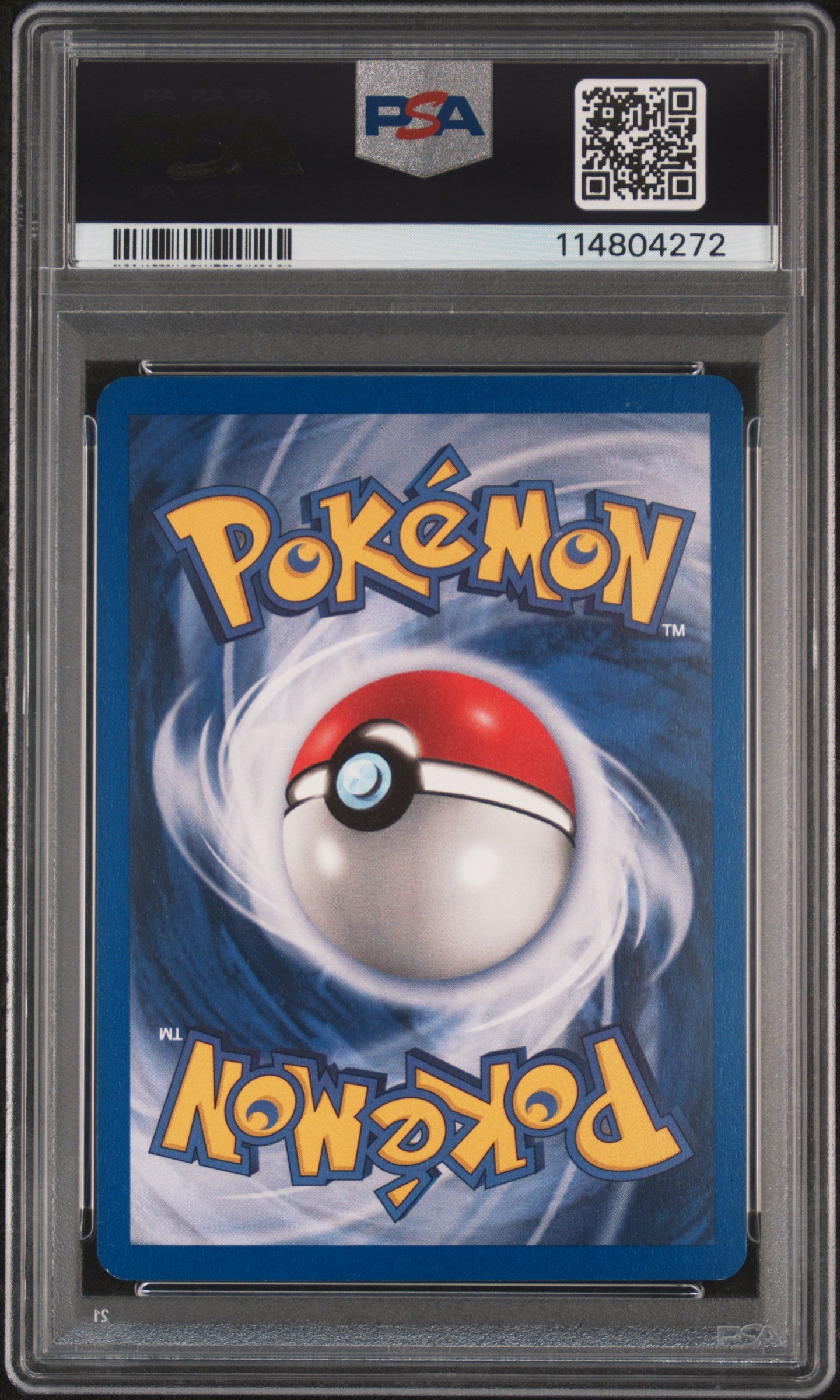 Erika'S Dragonair 2000 Pokemon Gym Heroes #4 Holo PSA 7 - Back