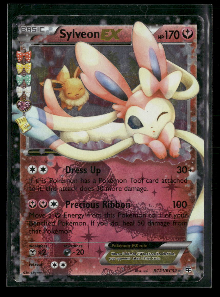 Sylveon EX Generations: Radiant Collection #RC21/RC32 - Front