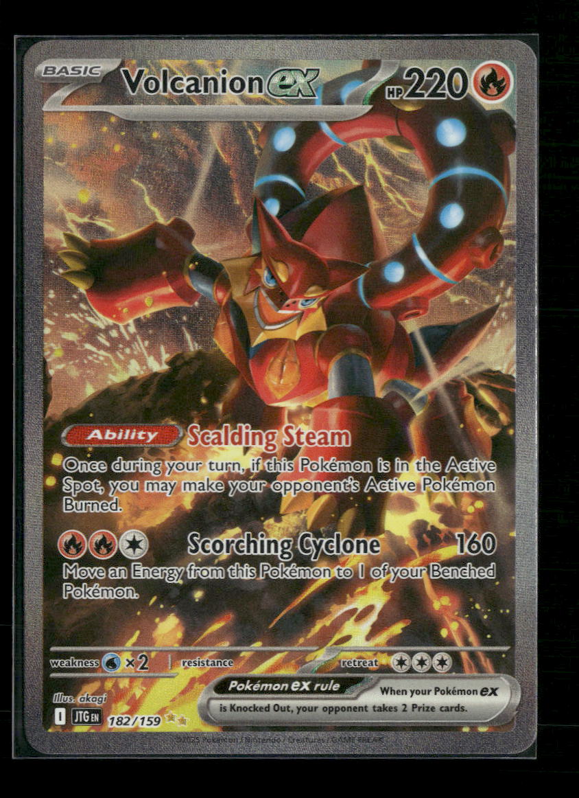 Volcanion ex SV09: Journey Together #182/159 - Front