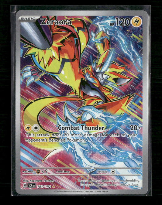 Zeraora SV07: Stellar Crown #151/142 - Front