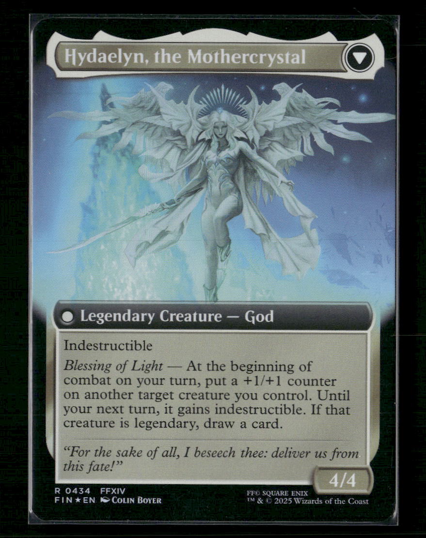 Venat, Heart of Hydaelyn (Extended Art) FINAL FANTASY #434 Foil - Back