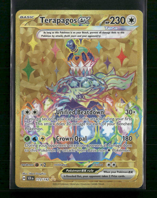 Terapagos ex SV07: Stellar Crown #173/142 - Front