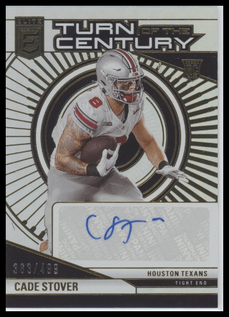 Cade Stover 2024 Donruss Elite #TCA-CST Turn of the Century Autographs #/499 - Front