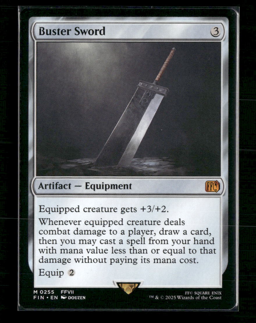 Buster Sword FINAL FANTASY #255 - Front