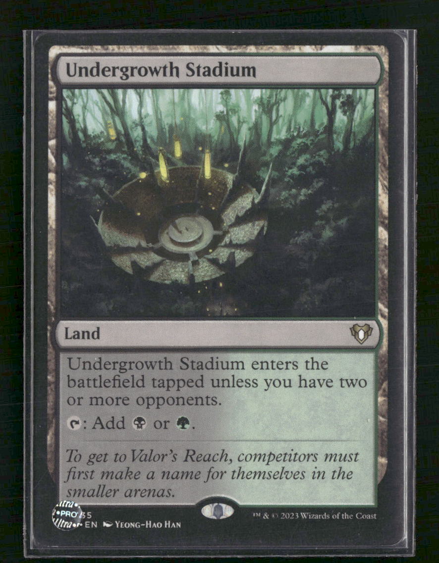 Undergrowth Stadium Commander Masters #435 - Front