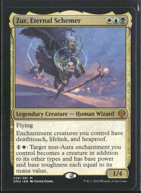 Zur, Eternal Schemer Dominaria United #228 - Front