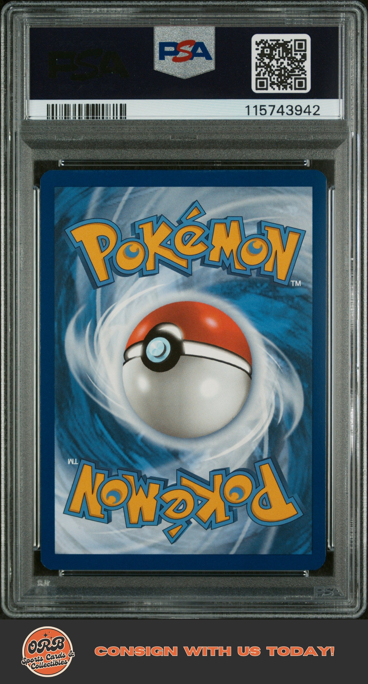 Cramorant 2024 Pokemon Twm En-Twilight Masquerade #176 Illustration Rare PSA 10 - Back
