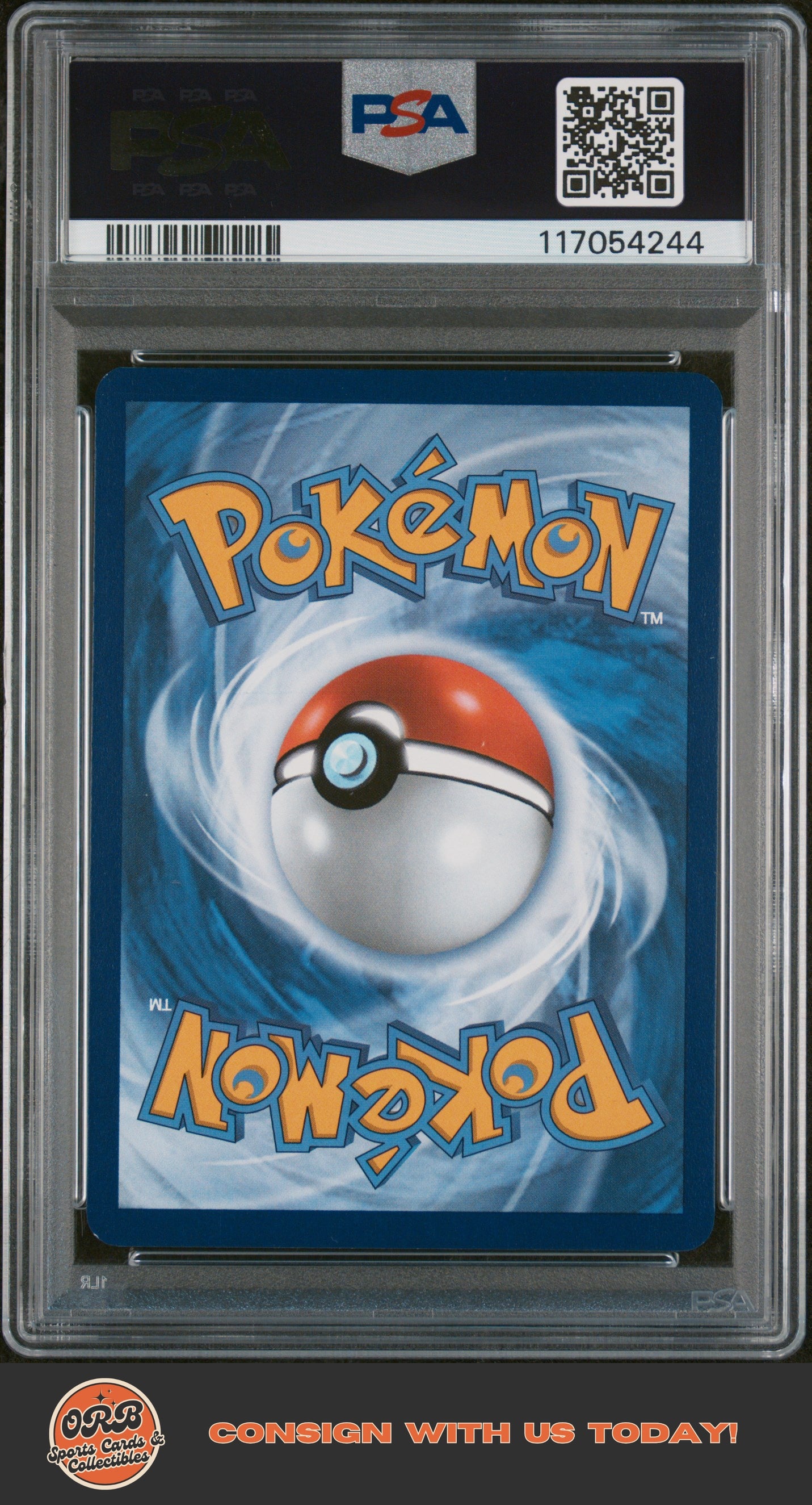 Wailord 2025 Pokemon Jtg En-Journey Together #162 Illustration Rare PSA 9 - Back