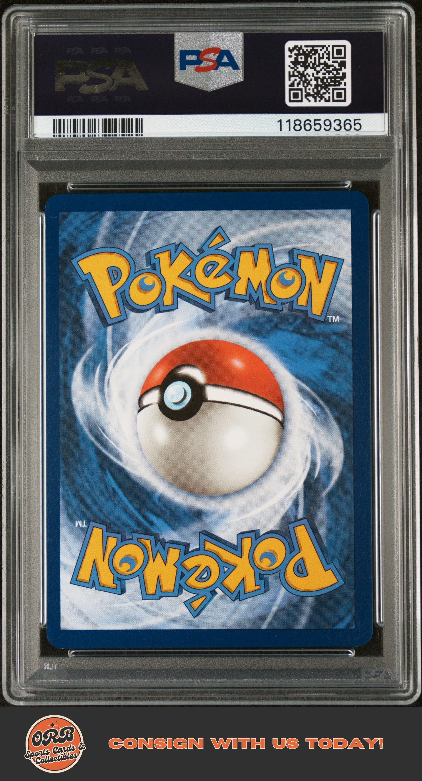 Lugia Vstar 2022 Pokemon Sword & Shield Silver Tempest #139 Silver Tempest PSA 9 - Back
