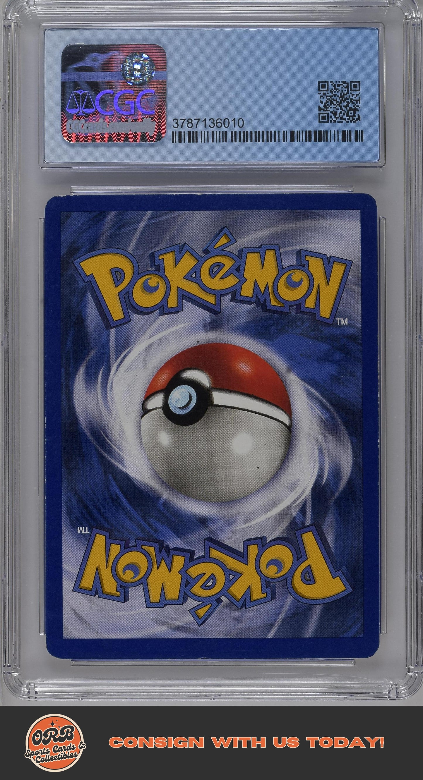 Lapras 1999 Fossil #10/62 CGC 6.5 - Back