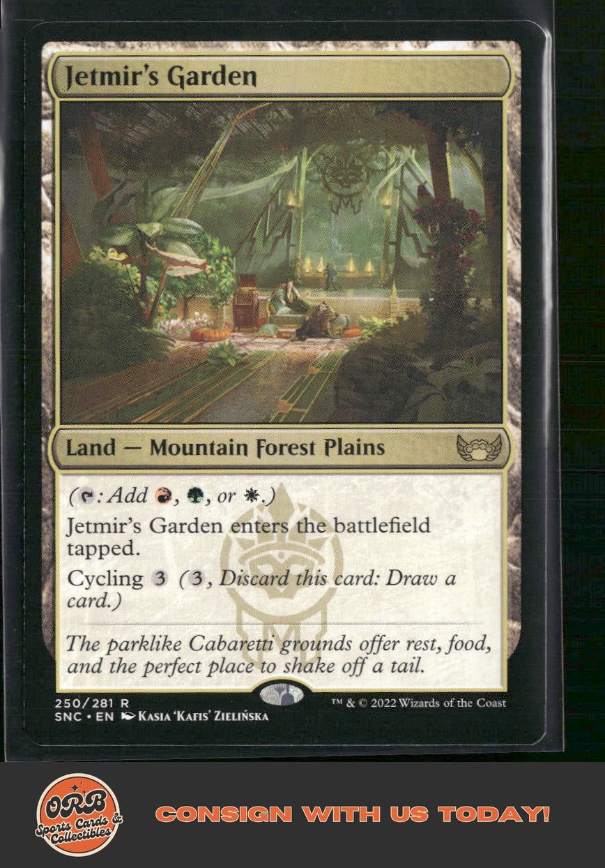 Jetmir's Garden The List Reprints #250 - Front