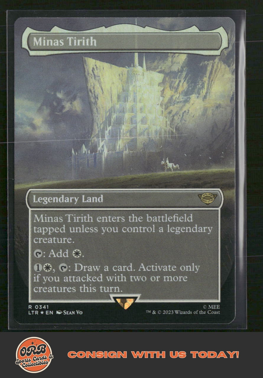 Minas Tirith (0341) (Borderless): Tales of Middle-earth #752 - Front