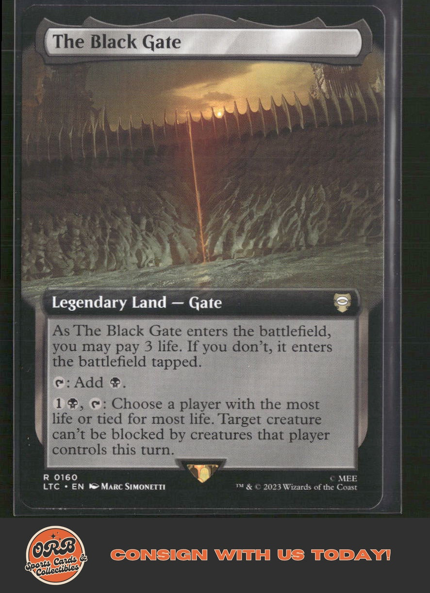 The Black Gate (Extended Art) Tales of Middle-earth #160 - Front