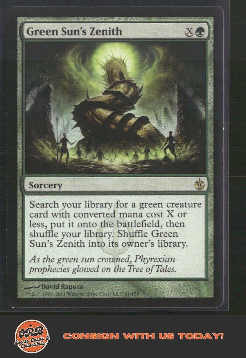 Green Sun's Zenith Mirrodin Besieged #81 - Front