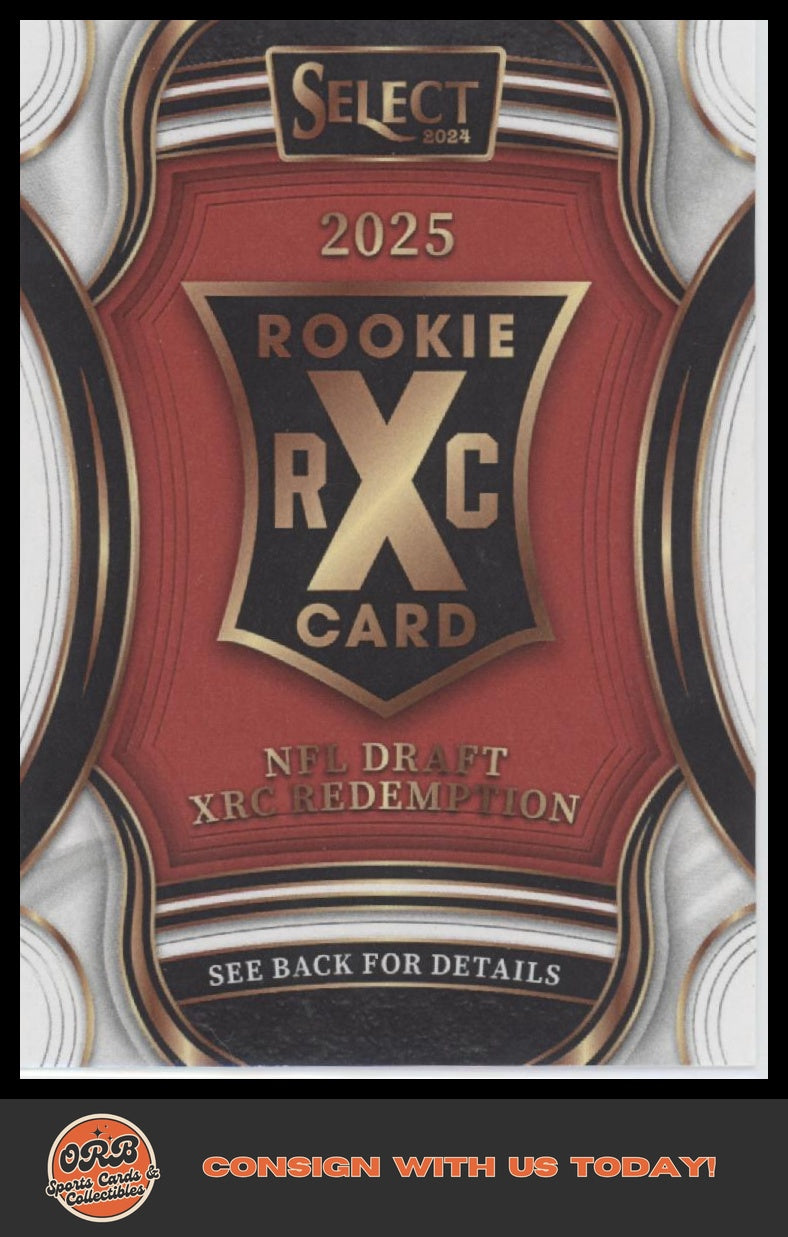 2025 XRC QB3 Redemption - 2024 Select Football - Back