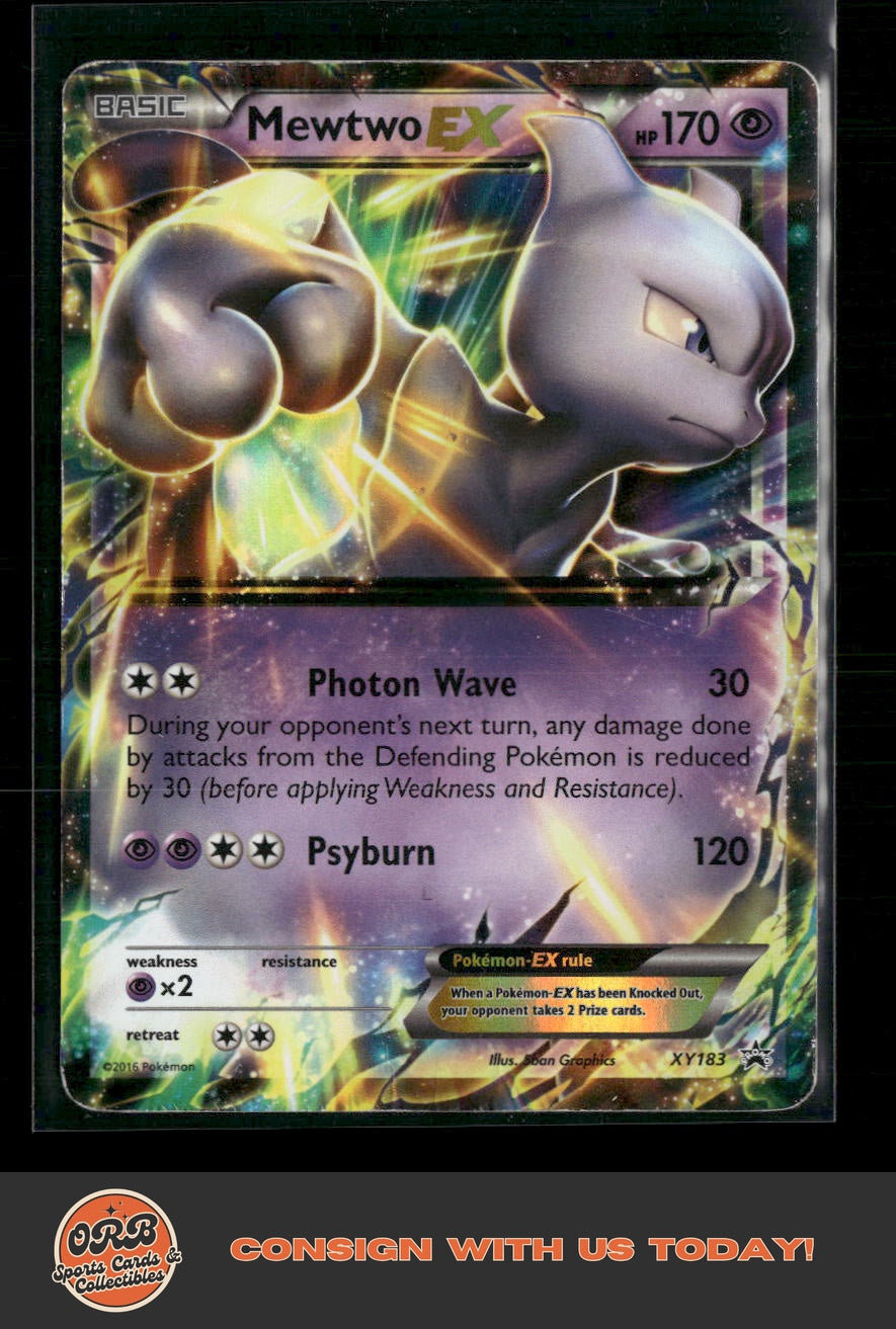Mewtwo EX XY Promos #XY183 - Front