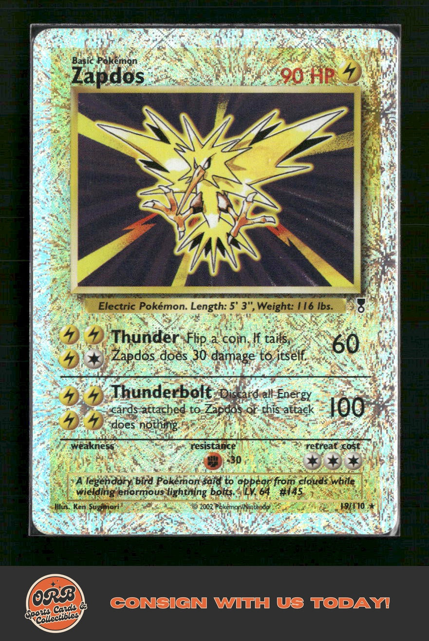Zapdos Legendary Collection #019/110 - Front