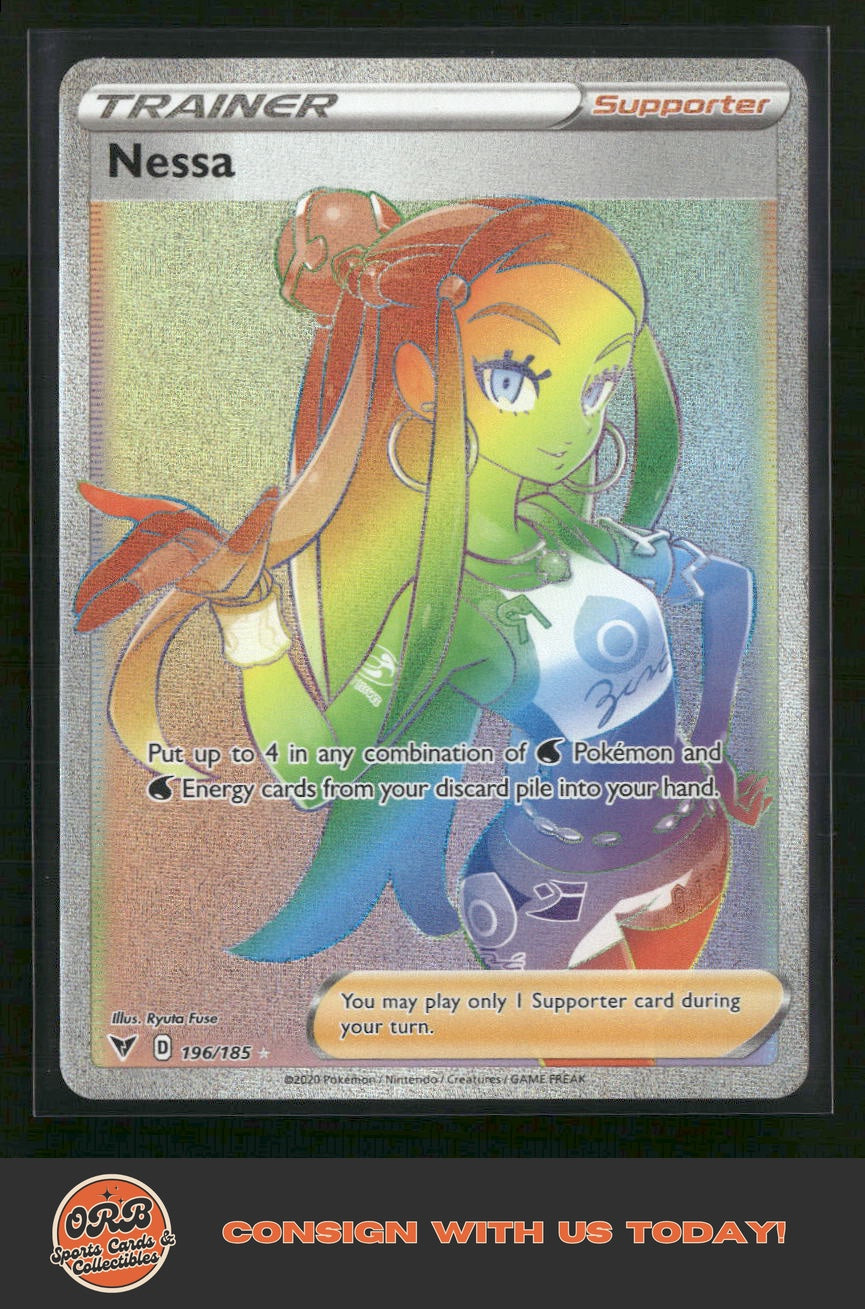Nessa (Secret) SWSH04: Vivid Voltage #196/185 - Front