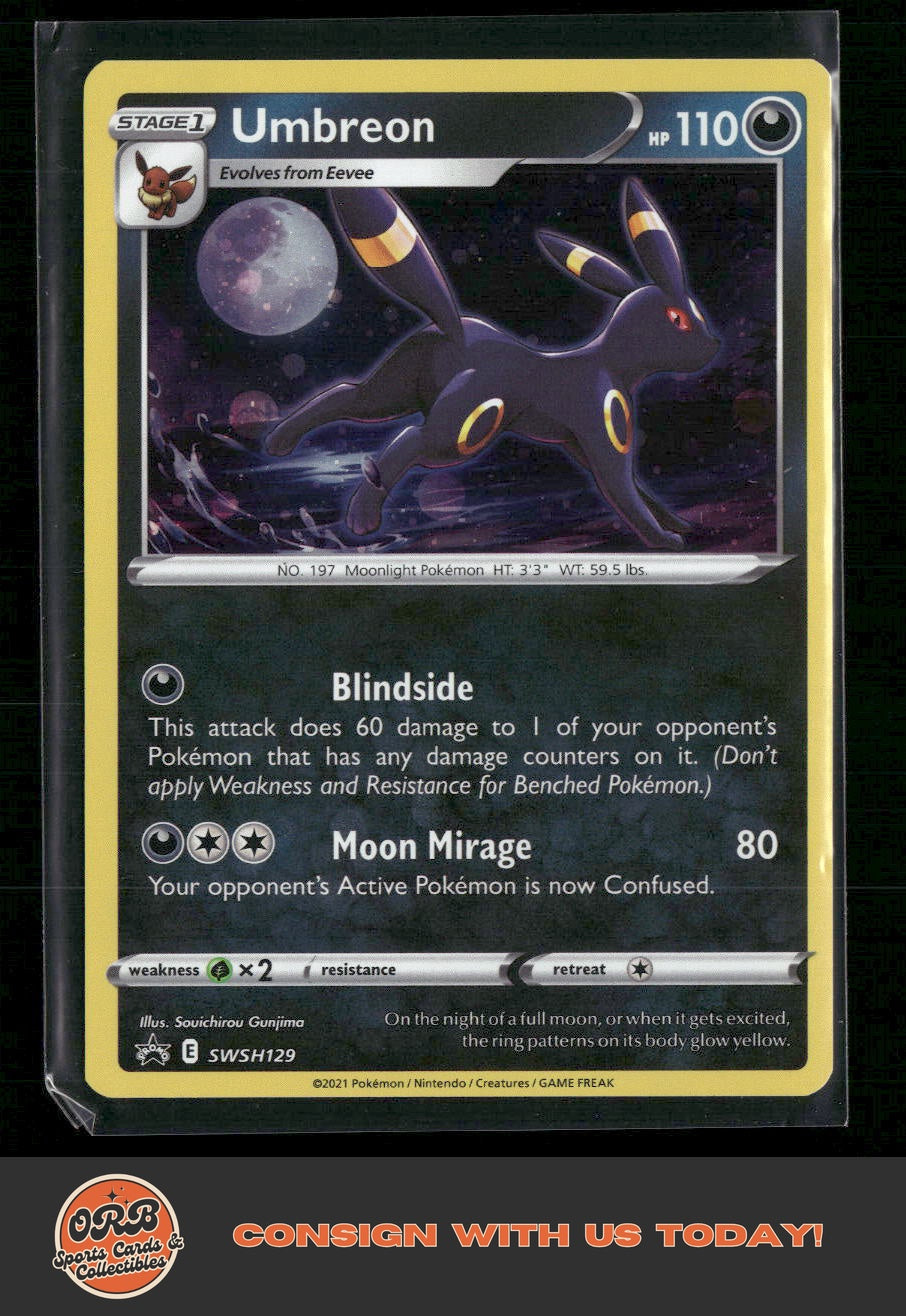 Umbreon SWSH: Sword & Shield Promo Cards #SWSH129 - Front