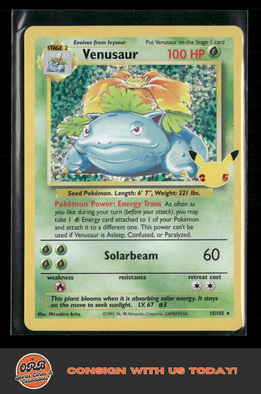 Venusaur Celebrations: Classic Collection #15/102 - Front