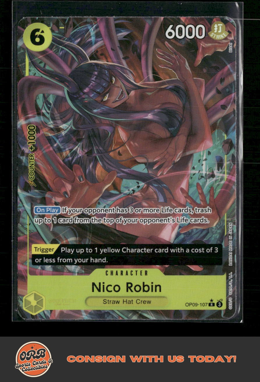 Nico Robin (107) (Parallel) Emperors in the New World #OP09-107 - Front
