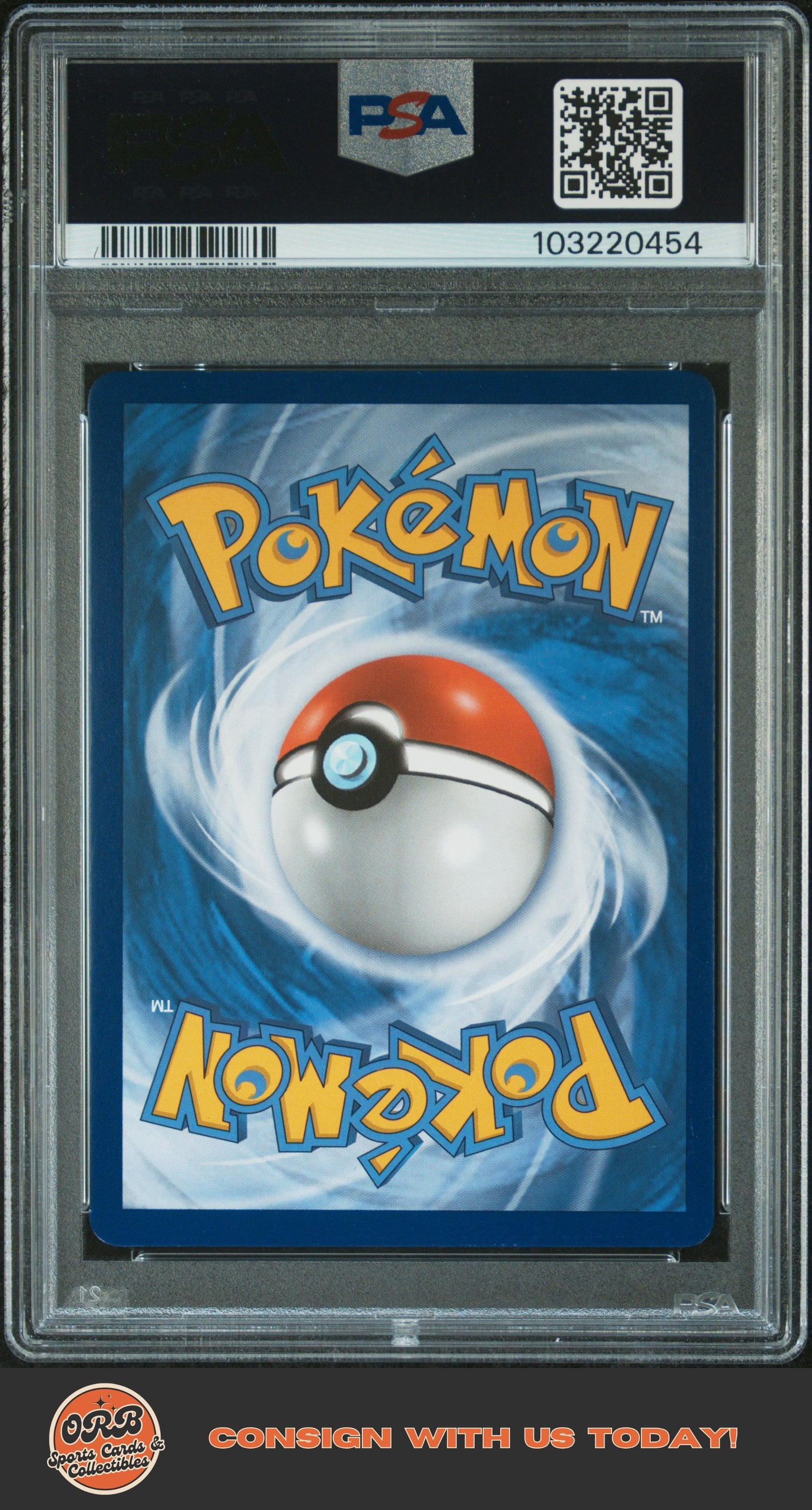 Snorlax V 2020 Pokemon Sword & Shield #141 PSA 9 - Back