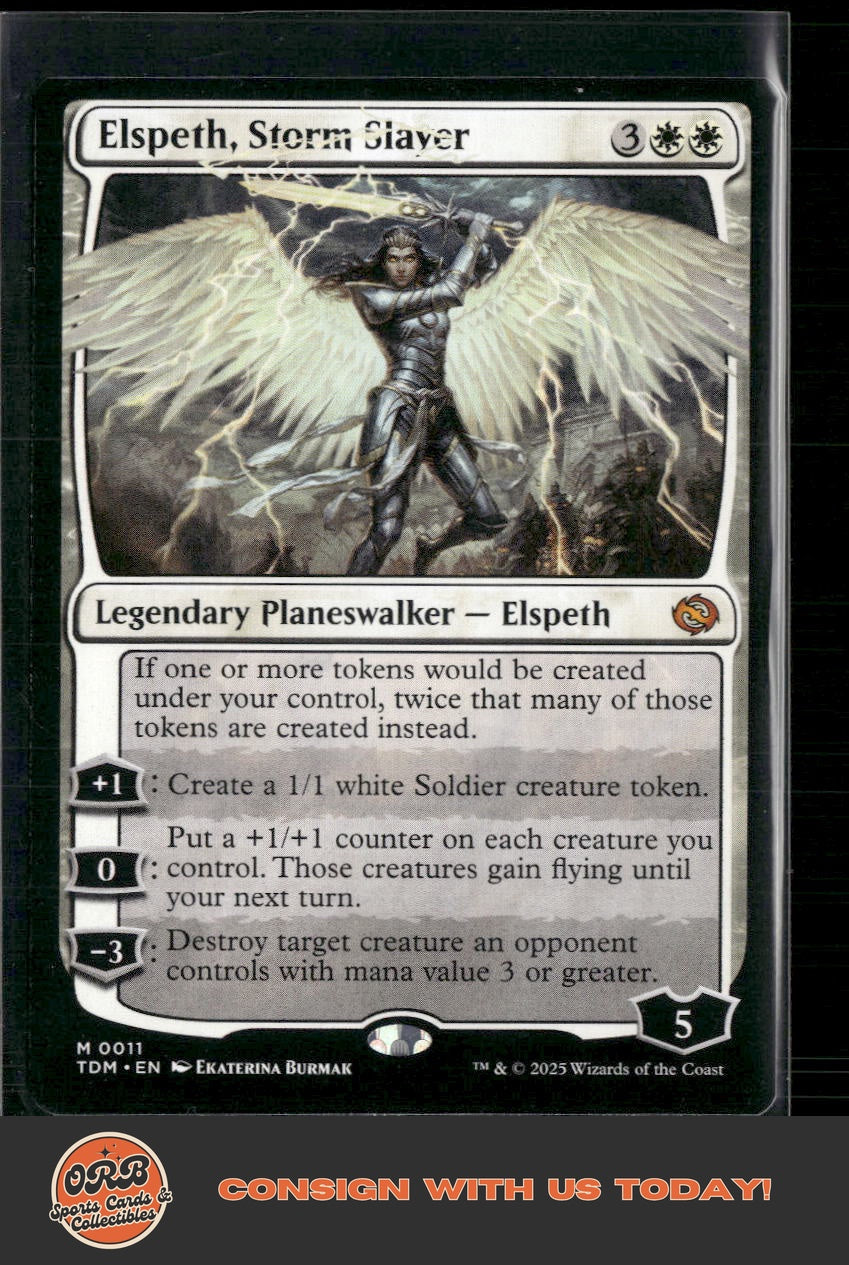 Elspeth, Storm Slayer Tarkir: Dragonstorm #11 - Front