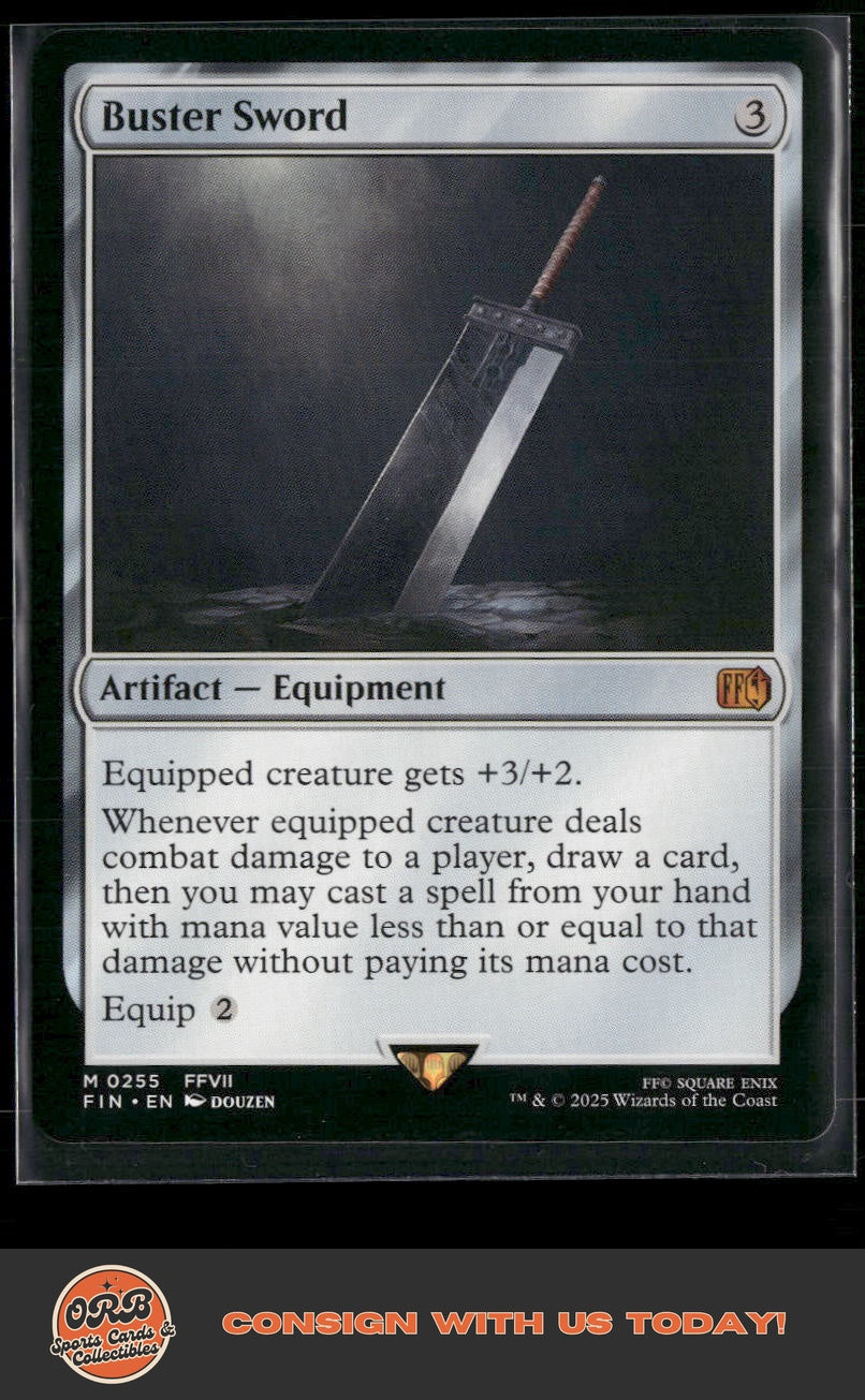 Buster Sword FINAL FANTASY #255 - Front