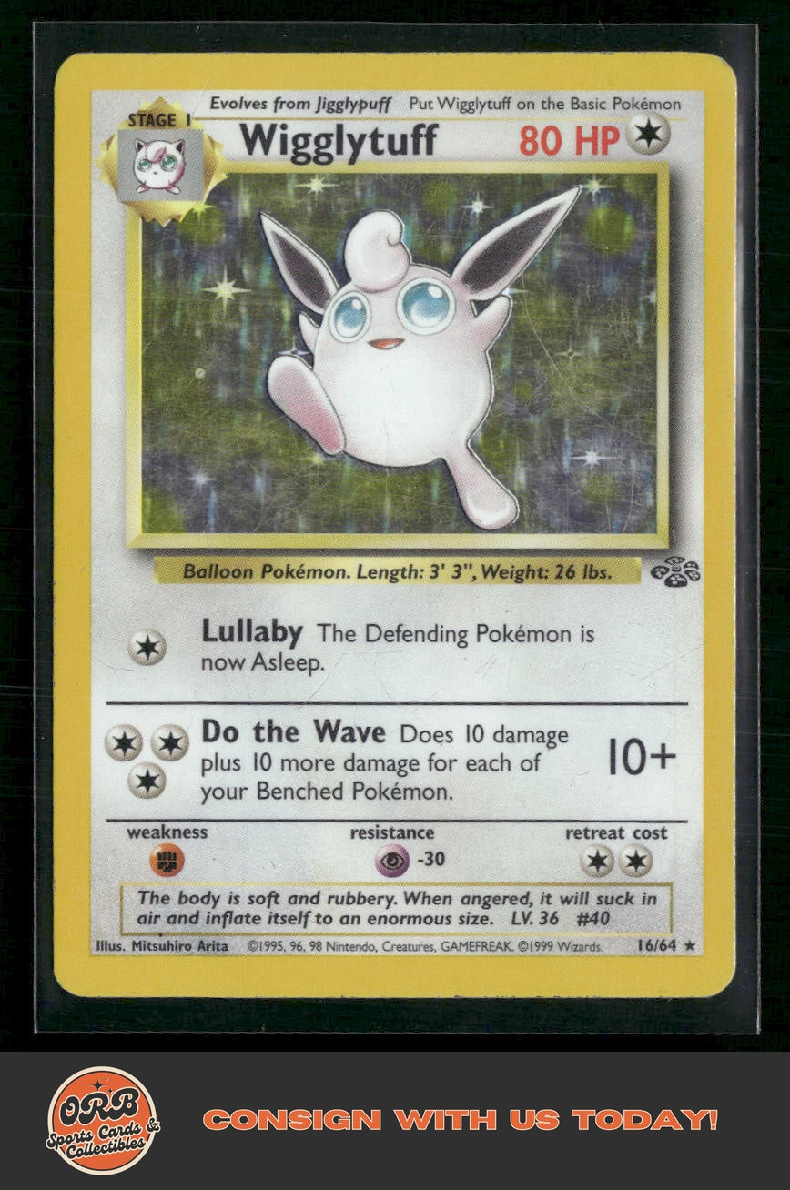 Wigglytuff (16) Jungle #16/64 - Front